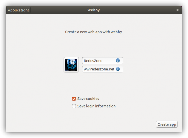 WebApp Webby Linux foto 3