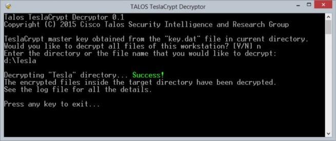 Decryption-Tool-for-TeslaCrypt-Ransomware