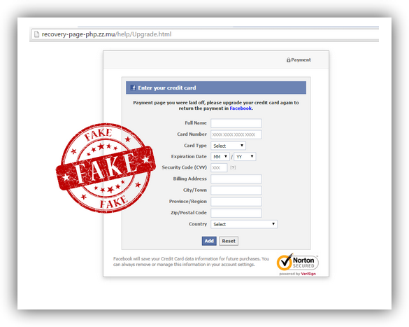 Facebook Recovery Phishing foto 3