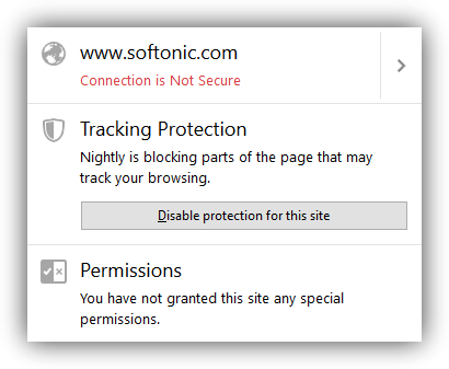 Firefox 42 Tracking Protection