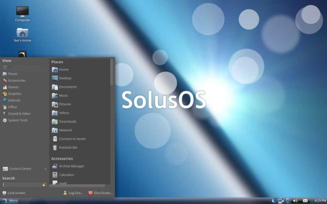 SolusOS Linux