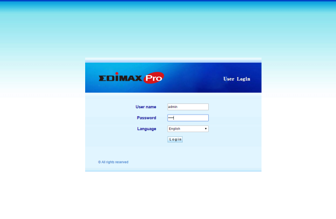 Edimax GS-5424PLG interfaz web 1