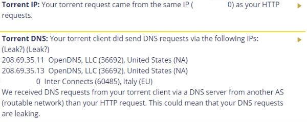 Doileak test IP torrent