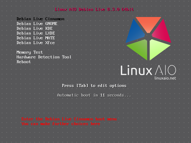 Linux AIO - Debian 8.3