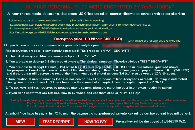 7ev3n-honest - ransomware