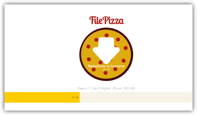 FilePizza - Descargando archivo