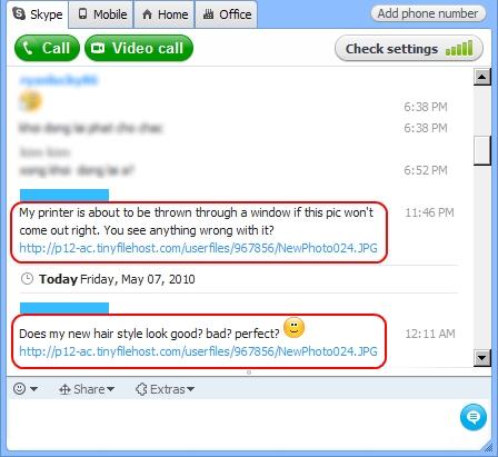 Virus y malware a través de Skype