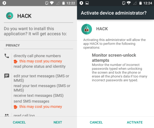 bankbot aplicación hack trucos android