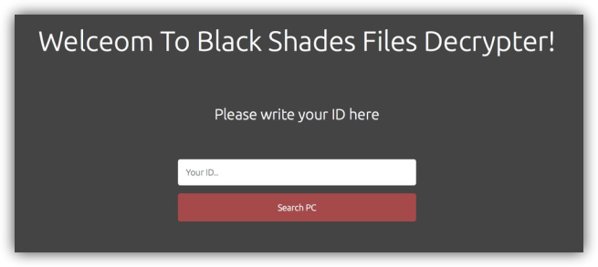 Descifrar datos Black Shades