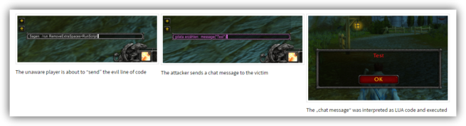 World of Warcraft - Vulnerabilidad chat LUA