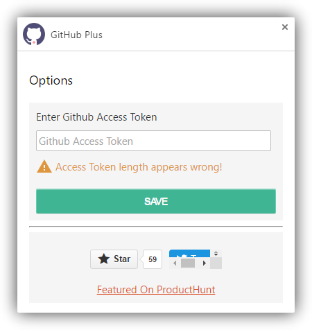 GitHub Plus - Token