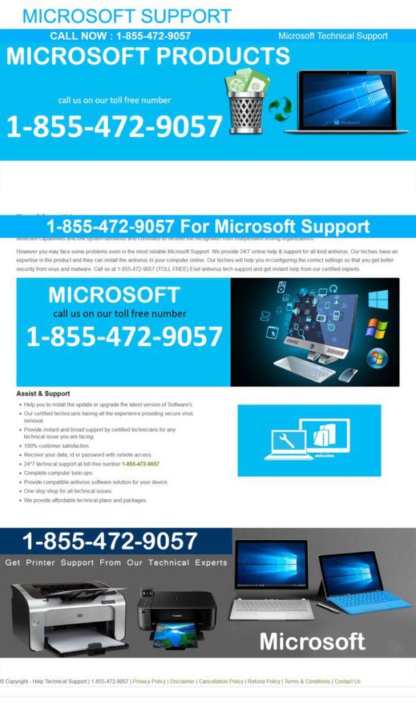 soportes falsos de Microsoft