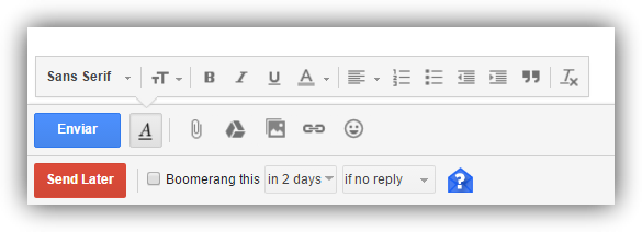 Programar el envío de correos con Boomerang for Gmail