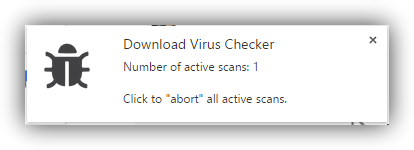 Download Virus Checker Analizando en VirusTotal