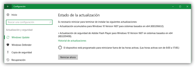 Microsoft actualizaciones Windows 10 y Adobe Flash Player diciembre 2016