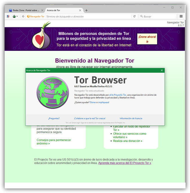 Tor Browser 6.0.7