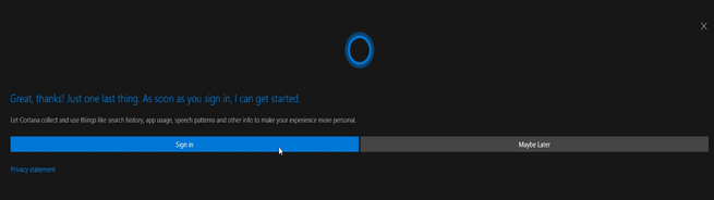 Cortana Windows 10 IoT Creators Update