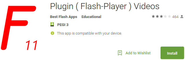 Plugin Flash Estafa Play Store