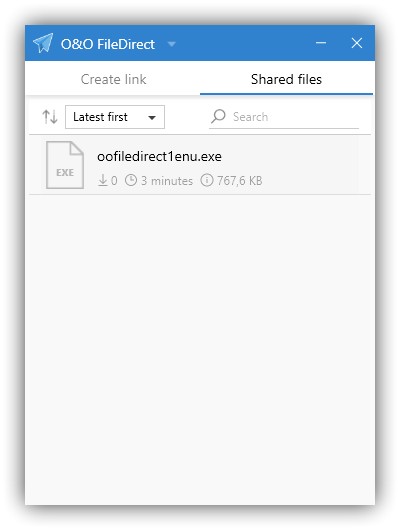 O&O FileDirect - Archivos compartidos