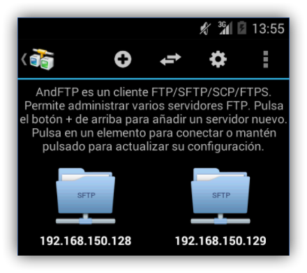 AndFTP para Android