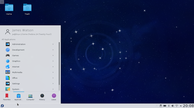 Fedora 24 KDE