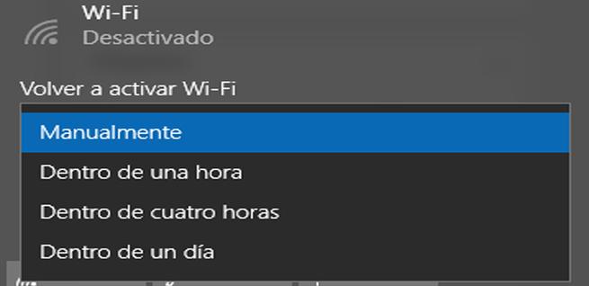 Opciones para conectar el WiFi de forma automática