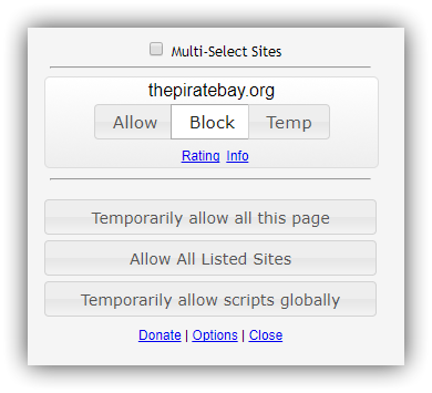 ScriptBlock para Google Chrome