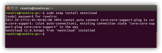 Instalar Nextcloud Ubuntu 16.04