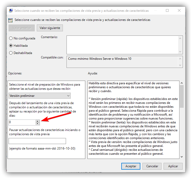 ¿Problemas al descargar parches de seguridad en Windows 10 Fall Creators Update? Así puedes solucionarlos Posponer-actualizaciones-Windows-10-Fall-Creators-Update