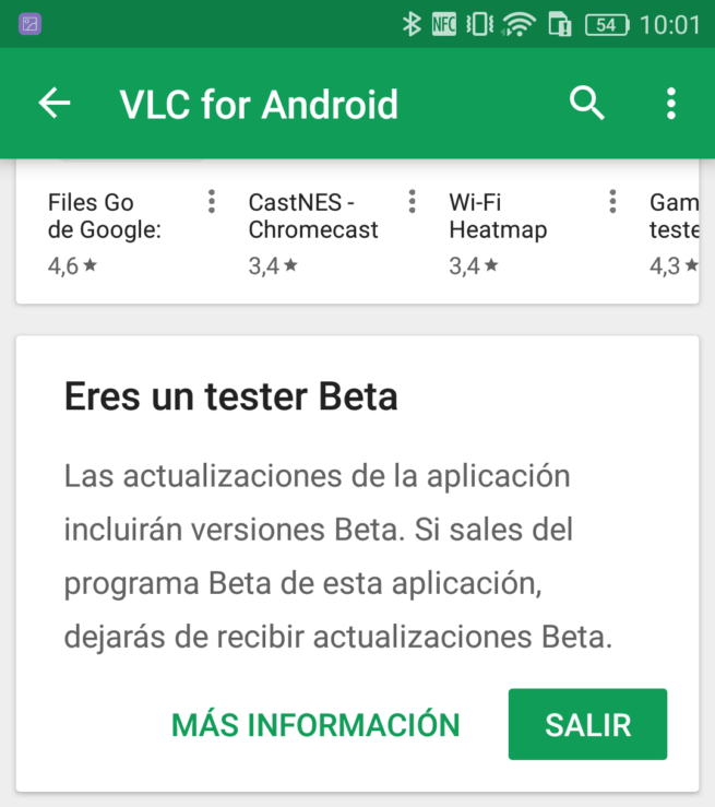 Beta VLC Android