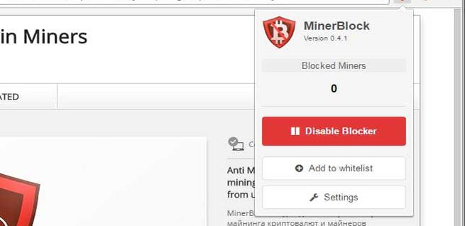 MinerBlock falso