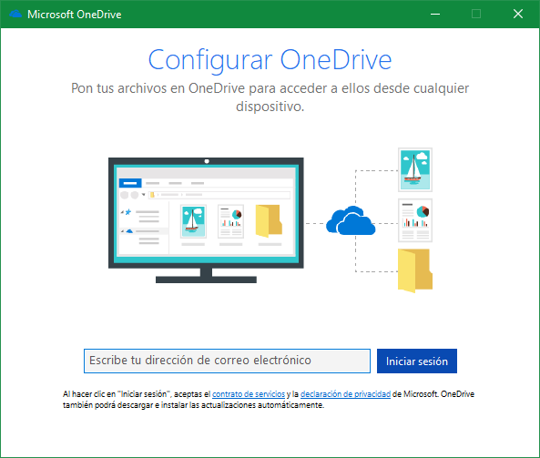 OneDrive - Añadir nueva cuenta