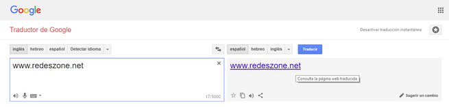 Google Translate proxy