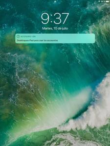 iOS 11.4.1 - Aviso modo USB restringido