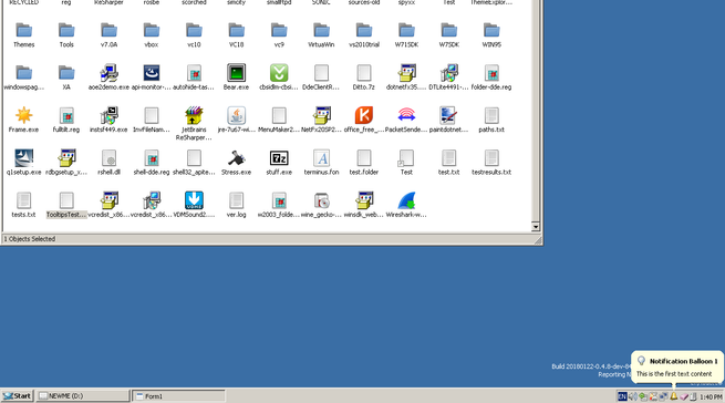 reactOS imitación de Windows en Linux