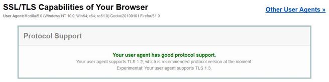 SSLLabs Firefox TLS 1.3
