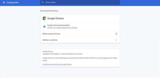 Actualizar Chrome con seguridad