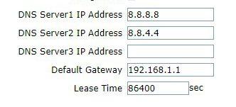 Configurar DHCP router
