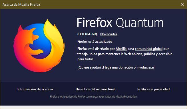 Firefox 67