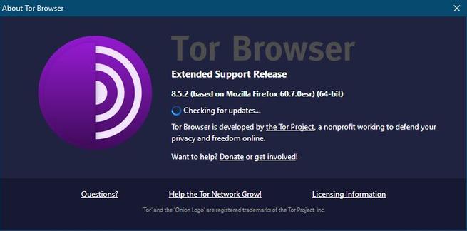 Tor Browser 8.5.2