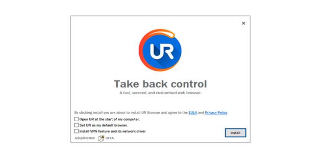 Instalación de UR Browser