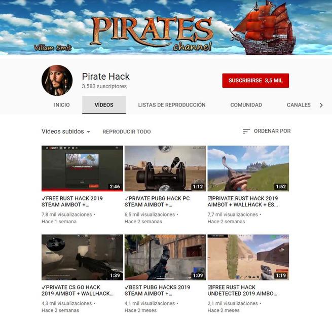 Pirate Hack Troyanos YouTube