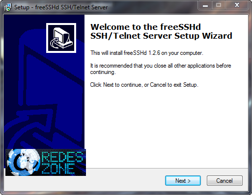 Manual FreeSSHd para Windows