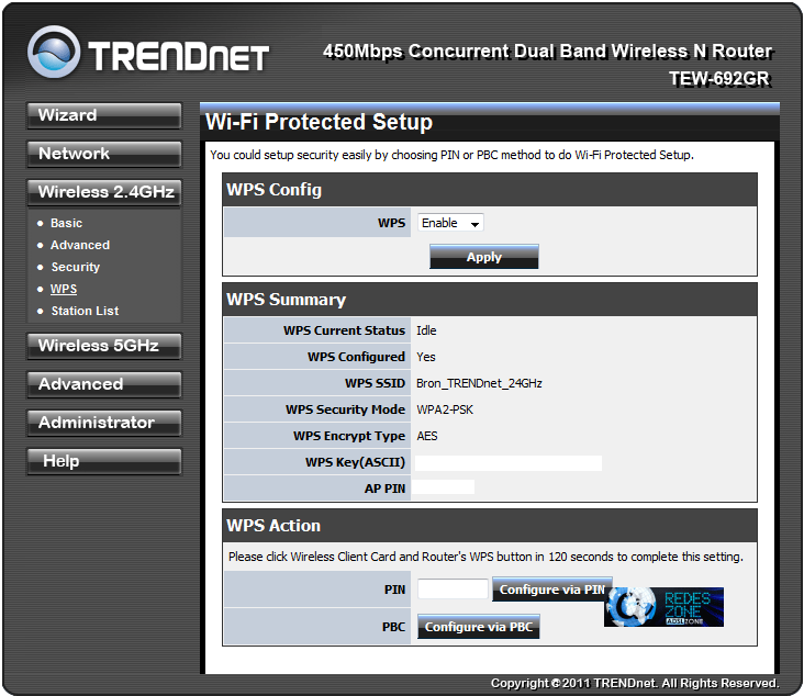 TRENDnet TEW-692GR : Manual de configuración