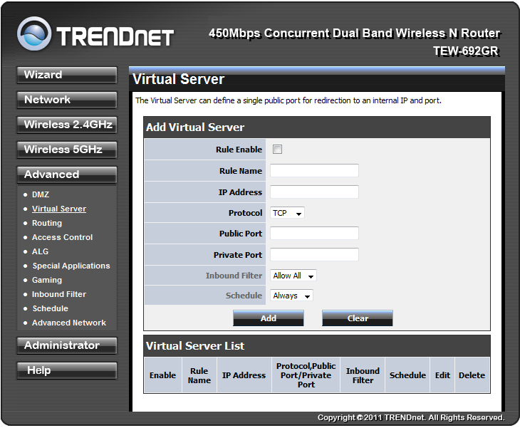TRENDnet TEW-692GR : Manual de configuración
